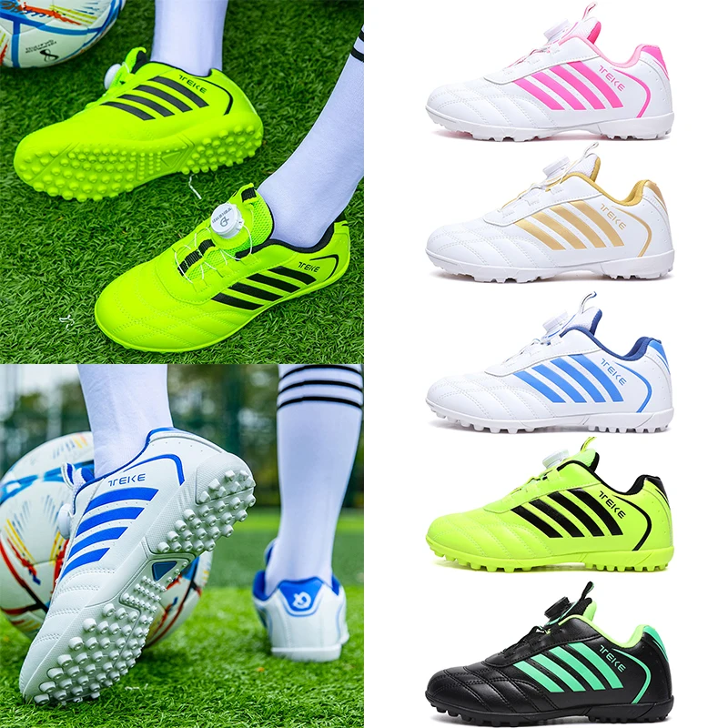 Neue KID's Sportschuhe Student Outdoor Sportschuhe Spezieller Fußballschuh Studentenwettbewerbe Fußballschuhe 28-40 #