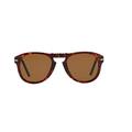 Persol Unisex-Adult's Icons Sunglasses, Havana 24/57, 54