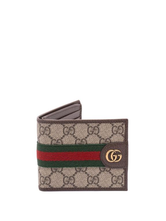 'Ophidia' Bi-Fold Wallet - White - Gucci Wallets