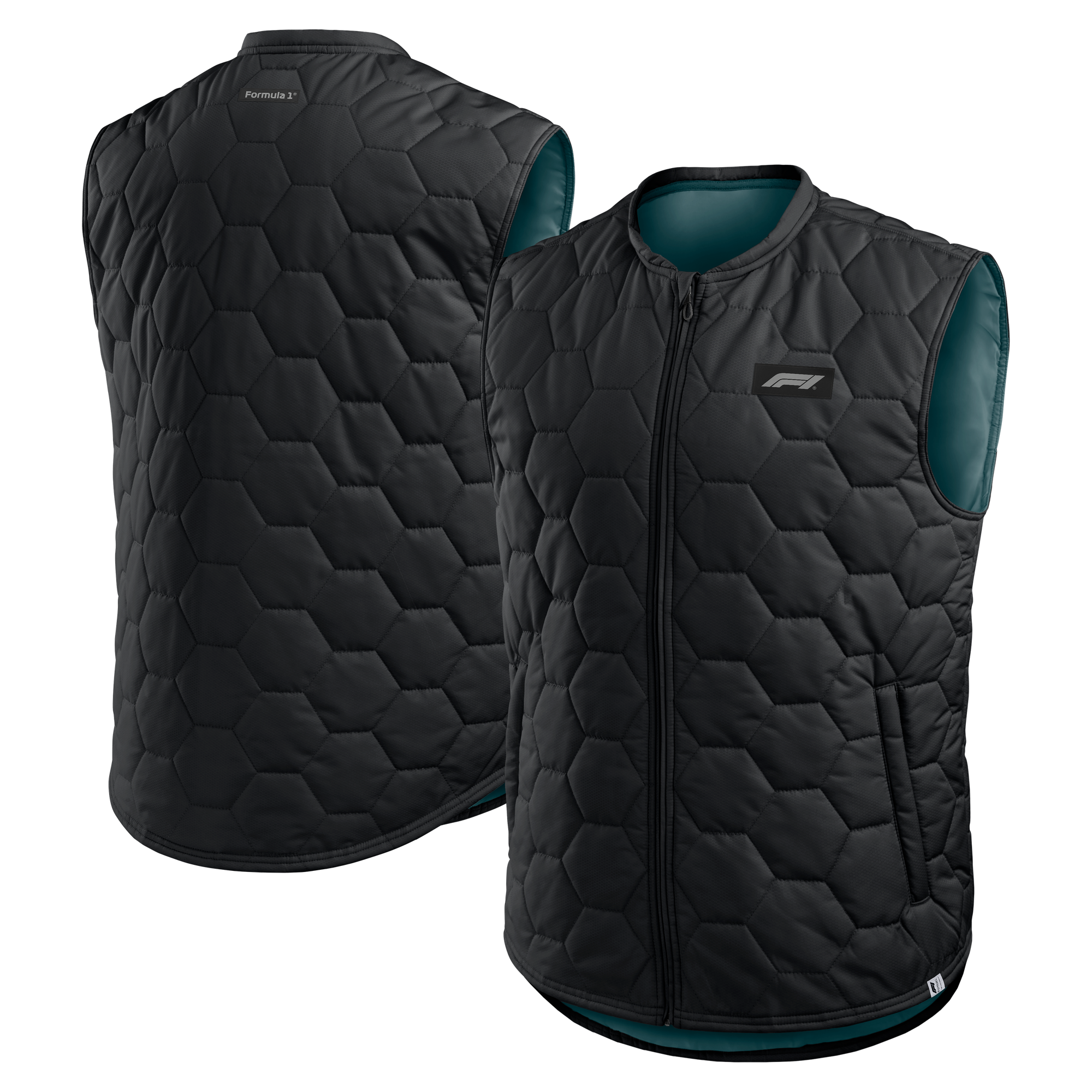 Gilet technique Formule 1 - Noir - Homme Taille: M