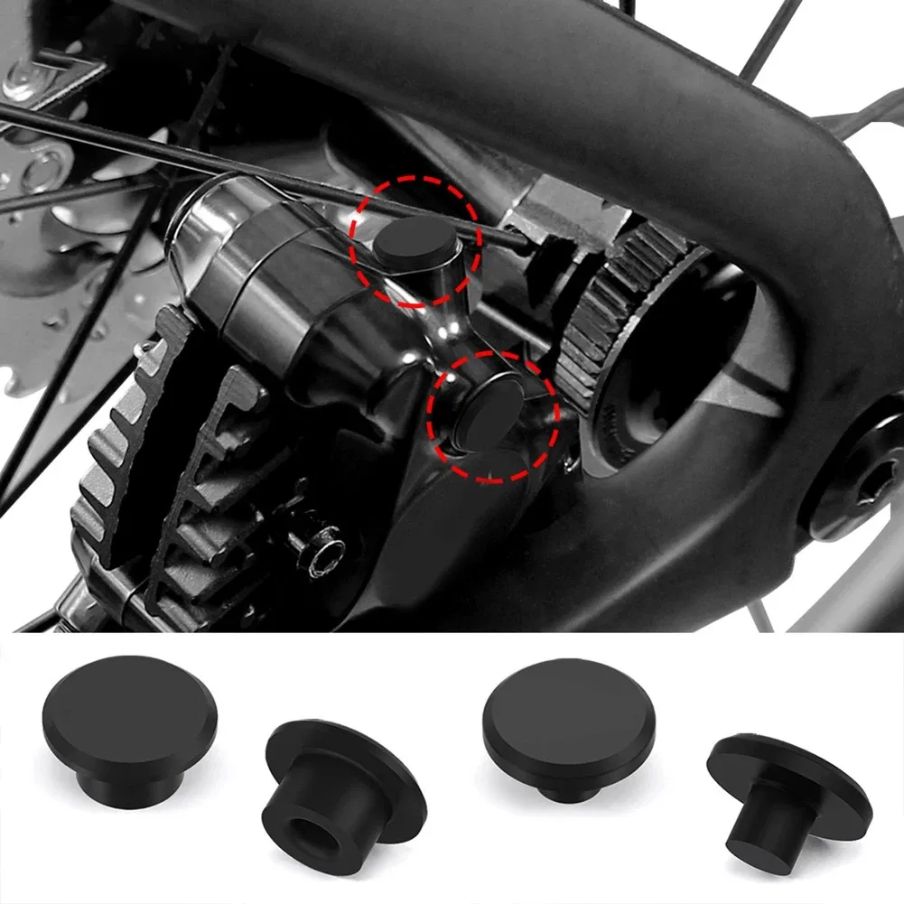 4 pezzi di copertura per capezzolo per spurgo disco olio per bicicletta da strada, ugello per olio, copertura antipolvere, accessori per freni idraulici per bici