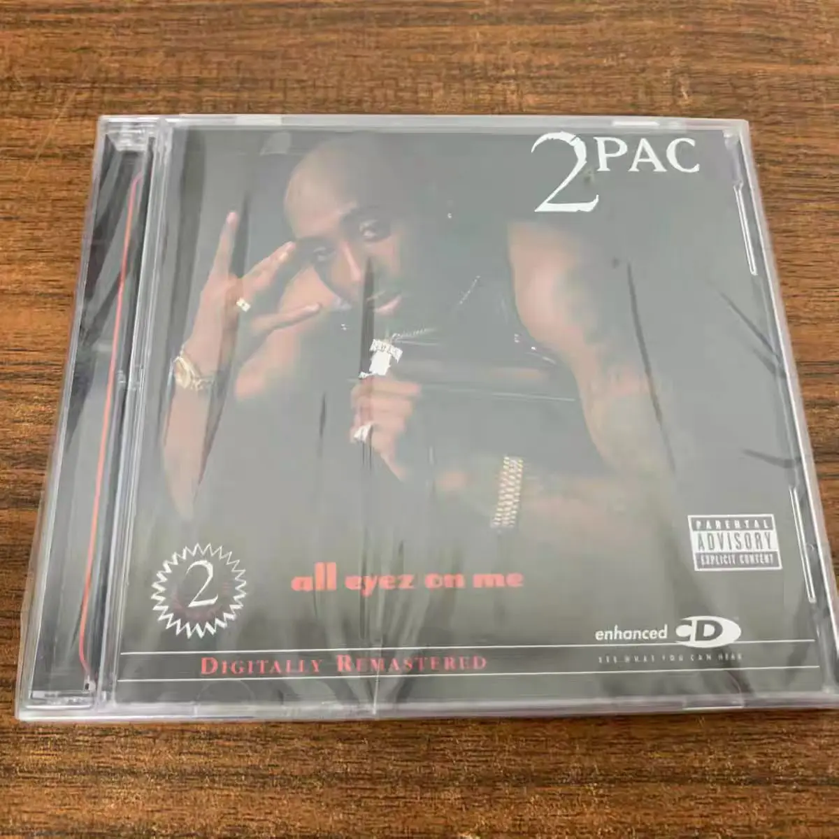 CD West Coast Hip-Hop & Gangsta Rap Album 2Pac Musik-CD All Eyez on Me Musik-Platte Cosplay Walkman Auto-Soundtracks Box Geschenke