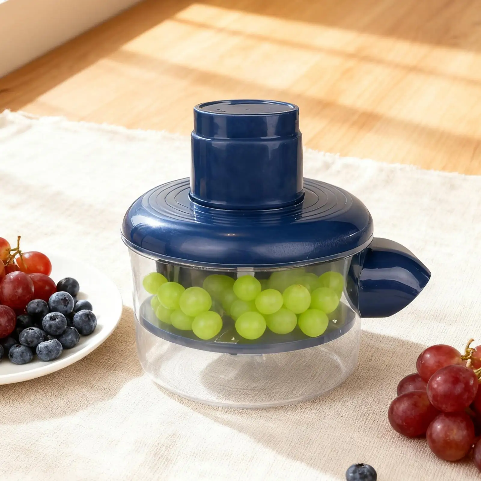 Kartoffelschäler, wiederaufladbar, automatisch, elektrisch, für Tomaten, Kirschen, Zwiebeln, Restaurant, Wohnung, Wohnheim Image