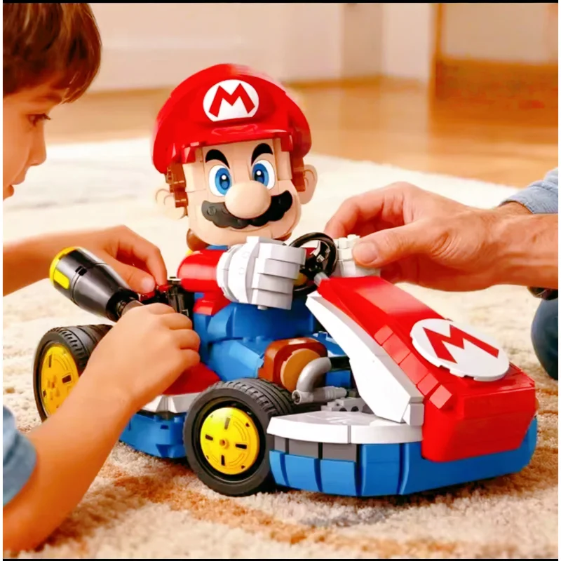 2026 NEU 1972 Teile MOC 72037 Super Standard Kart Bausteine Beliebte Spiele Modell Bausteine Ornament Spielzeug für Erwachsene Geburtstagsgeschenk Image