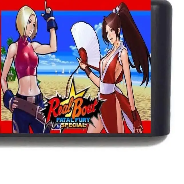 MD Real Bout Fatal Fury Sonderversion 2.0 16-Bit-Spielkarte für Mega Drive Image