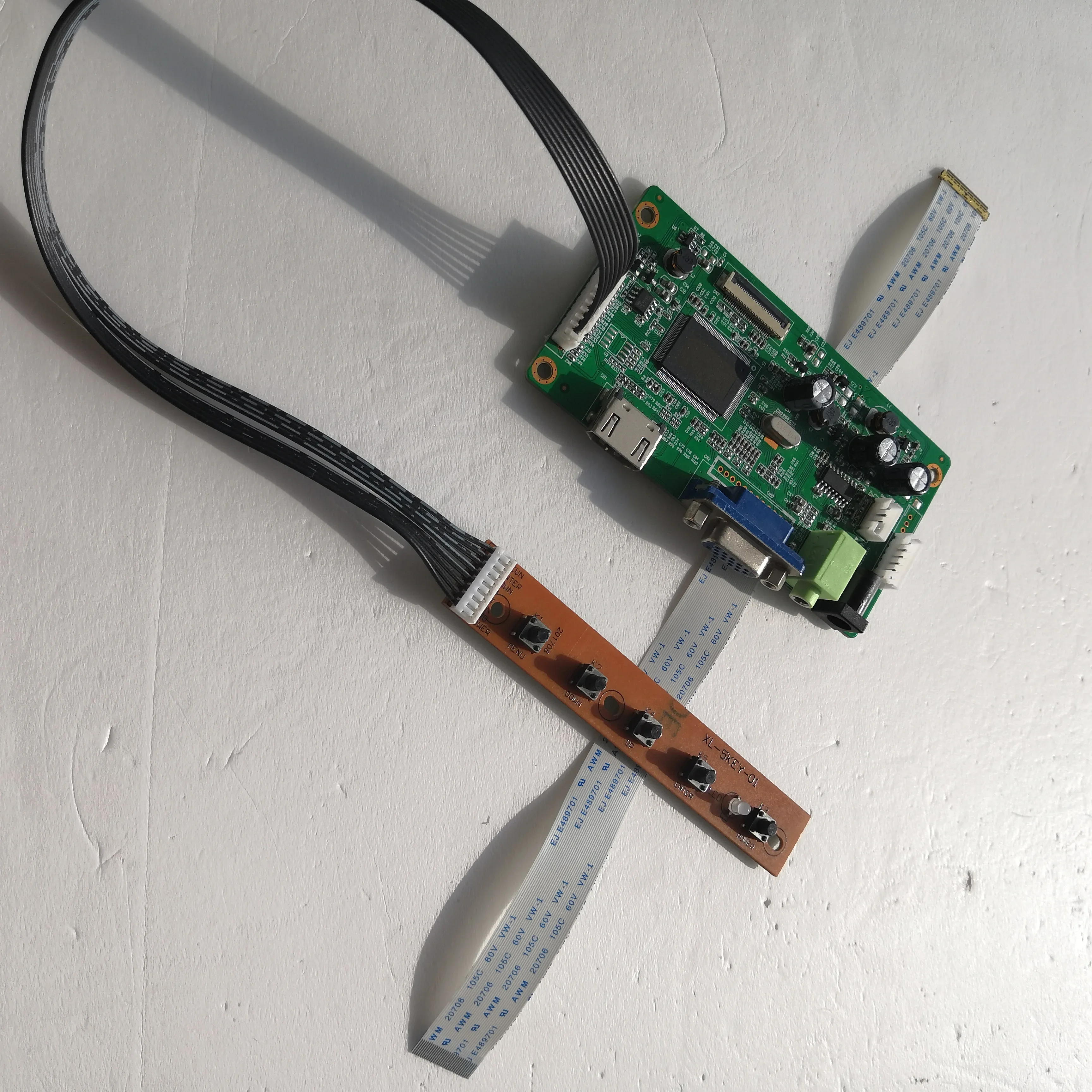 Für HB125WX1 Monitor KIT VGA 1366X768 30Pin SCREEN Display 12,5 "Controller Board EDP LED DIY LCD TREIBER Image