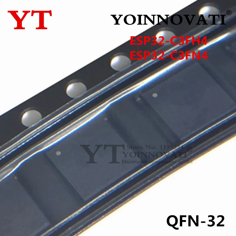 5-50 Stück Neues Original ESP32-C3 ESP32-C3FN4 ESP32-C3FH4 QFN-32 für Leistungsmodul Image