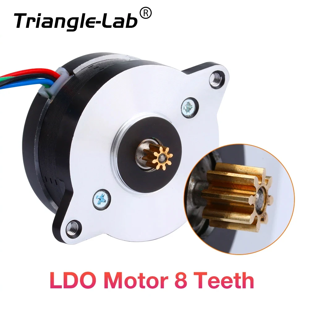 R Trianglelab LDO NEMA14 Motor 8T LDO-36STH20-1004AHG Hohe Temperatur Für TBG TBGS TBG-AIR Sherpa DDE 3D Drucker Image