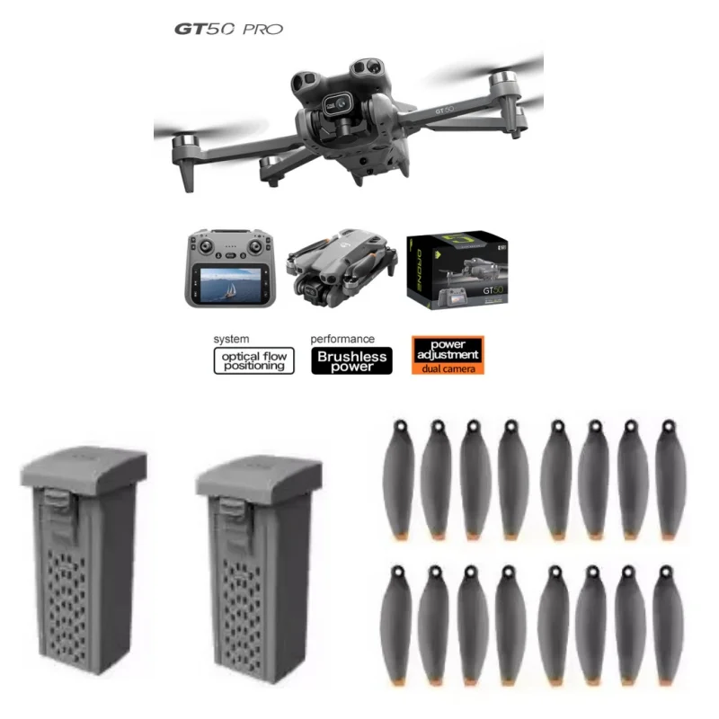 GT50 Drohnen-Akku 3,7V 1300mAh Batterie/Propeller für GT50 Drohne GT50 Drohnen-Akku-Rotorblätter GT50 Drohnen-Zubehör Spielzeug Image