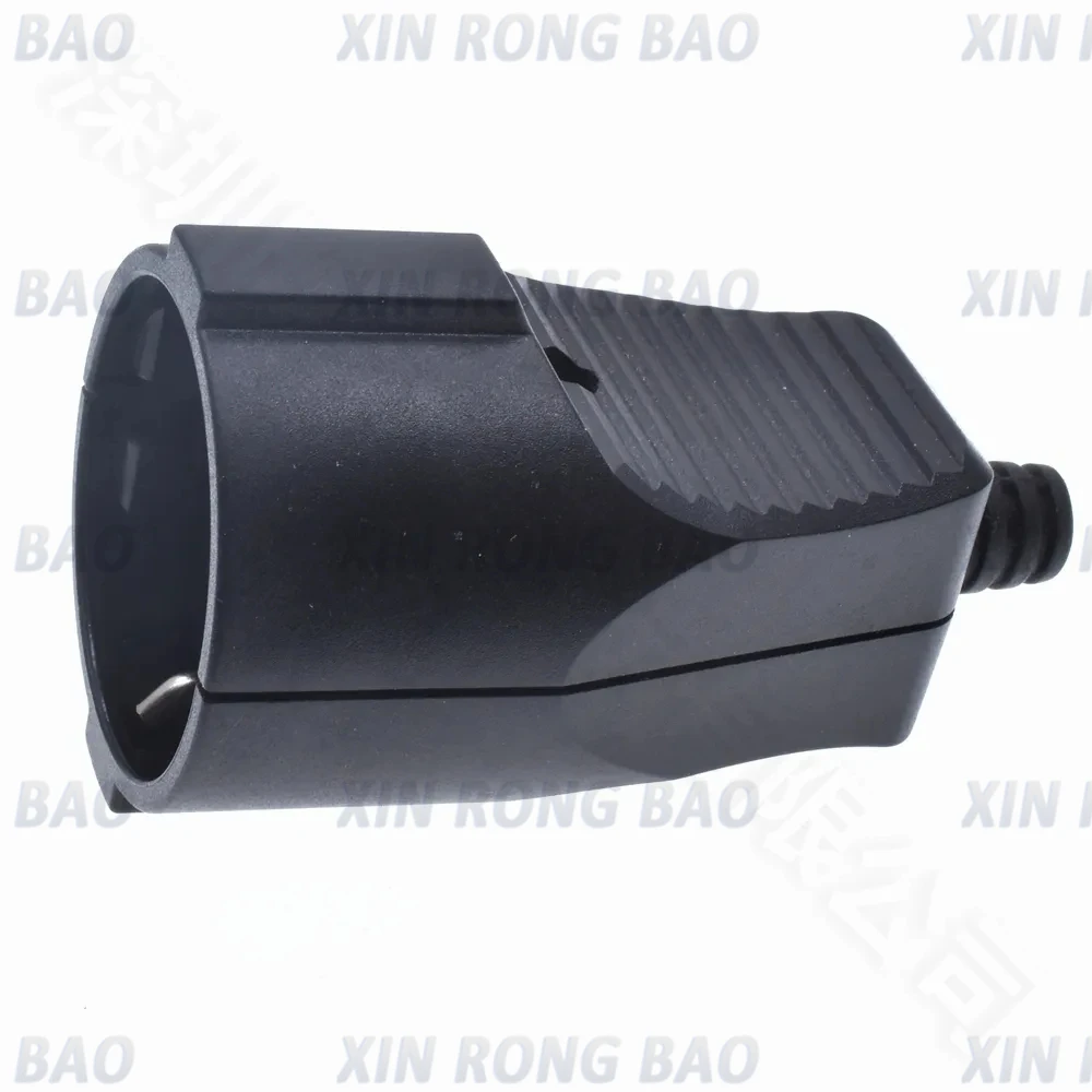 16a 250V Französisch Russland Korea Deutsch EU Schuko Stecker Netzkabel verdrahtetes Kabel Buchse männlich weiblich Montage Buchse Stecker weiß Image