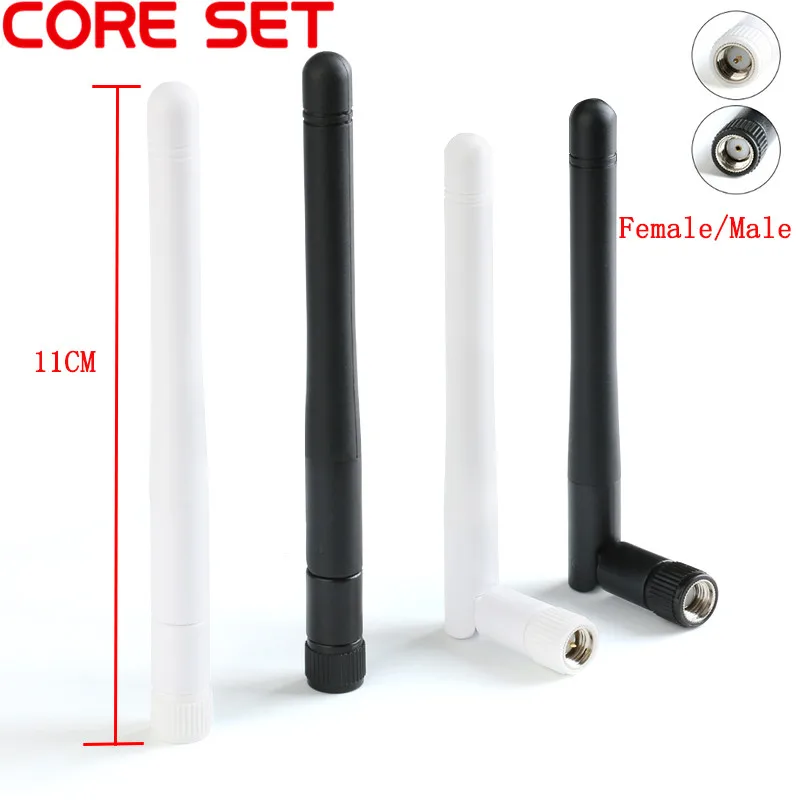 2,4 GHz 3dBi Omni WIFI Antenne mit RP SMA männlich Weiblich stecker anschluss für wireless router großhandel preis antenne wi-fi Image