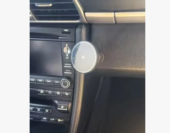 Hochwertige Auto-Handschuhfach-Telefonhalterung, Mag Safe Charger für Porsche 997 911, LHD, RHD, brandneue Autoteile mit bestem Wert Image