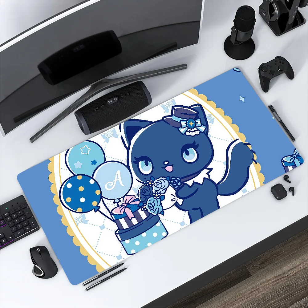 Mauspad, rutschfest, mit Lockedge-Funktion, für Büro, Studenten, Gaming, A-Adorozatorumary, verdicktes großes Schreibpad, Musikerpad, San Cushion Image