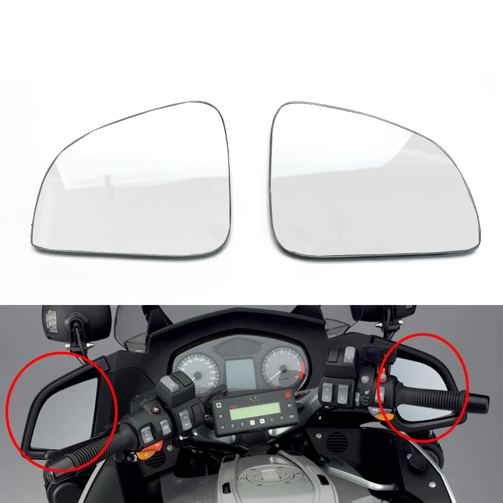 Links Rechts Spiegel Rückspiegel Seite Spiegel Ansicht Vision Objektiv Für BMW R1150RT R1100RT R850RT R1150RS Image