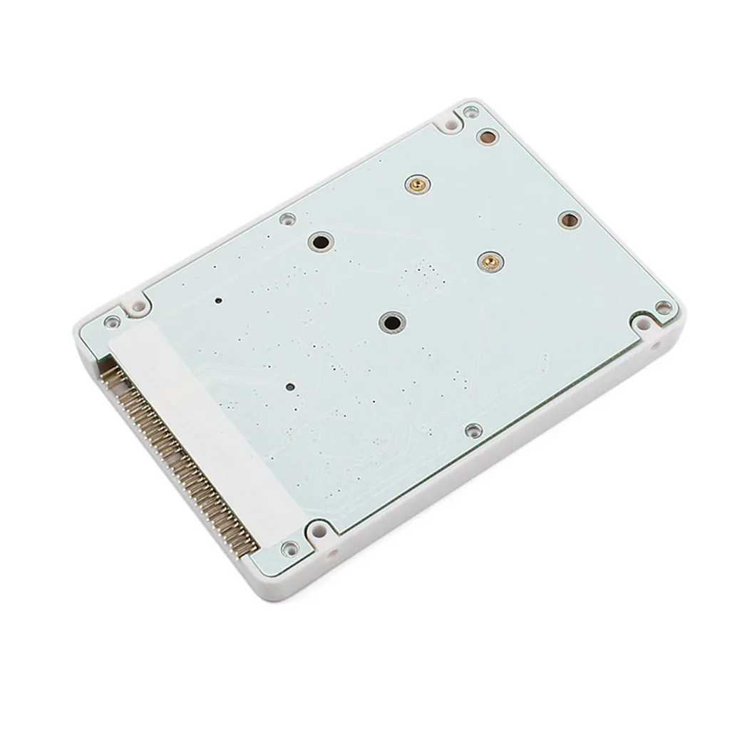 MSATA zu 44PIN 2.5 "IDE HDD SSD mSATA zu PATA Adapter Konverter Karte mit Fall 10*7*0,9 cm festplatte patrone Image