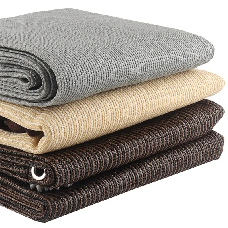 Te soi 95 % hochwertiges Anti-UV-HDPE-Sonnenschutznetz, Pergola-Überdachung, Sonnenschutz, Segel, Gartenzaun, Netz, Balkon, Sichtschutz Image