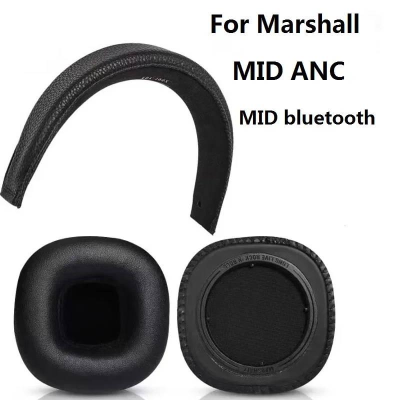 Ohrpolster HeadBeams Kissen für Marshall MID ANC Bluetooth Kopfhörer Ohrpolster Schwamm Weiche Schaum Kissen Stirnband Ersatz Image