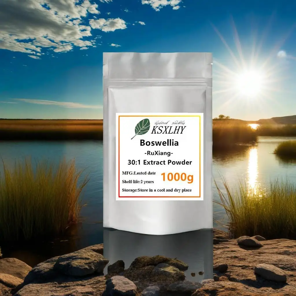 Kundenspezifische Anteilverpackung Boswellia Serrata Extrakt PowderOut Verpackung Aluminiumfolienbeutel Image