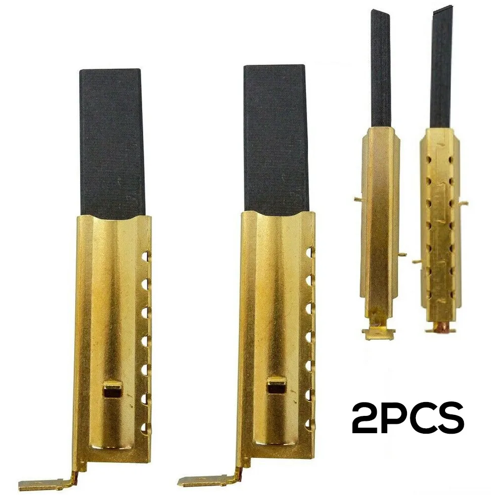 2 Teile/satz Kohlebürsten Mit Einsätzen Für Beko Waschmaschine Motor WMB61021W WM5100W WKD75125 Kohlebürsten Zubehör Teile