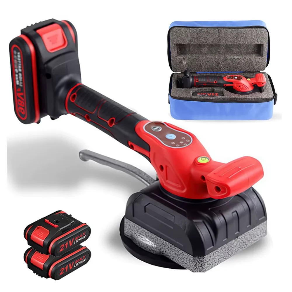 200 KG Fliesen Fliesen Maschine 5 Gänge Elektrische Wand Boden Fliesen Legt Vibrierende Werkzeug Fliesen Pflaster Gerät Für 21 V Batterie ﻿