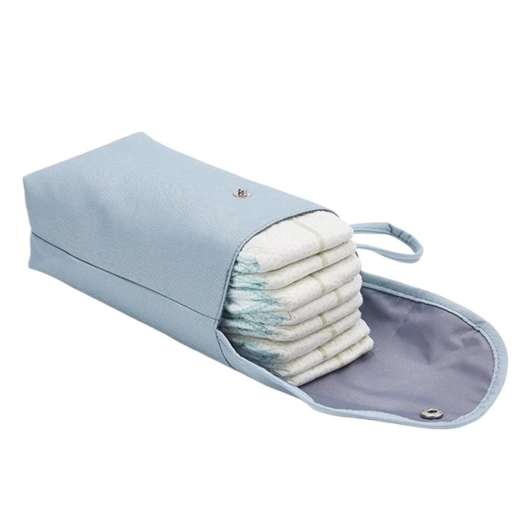 Tragbare Multifunktionale Wickeltasche Wasserdichter Aufbewahrungsorganizer Windeltasche Wiederverwendbare Aufbewahrungstasche Kinderwagen-Tragetasche Image