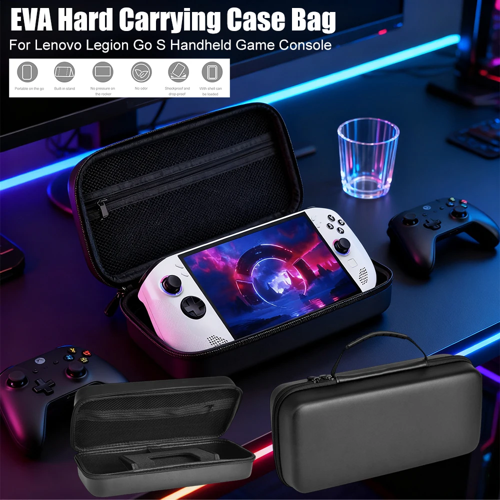 Tragbare Tragetasche, stoßfeste Anti-Drop-Aufbewahrungstasche, wasserdichte Schutzhülle für Handheld-Spielekonsolen-Zubehör Image