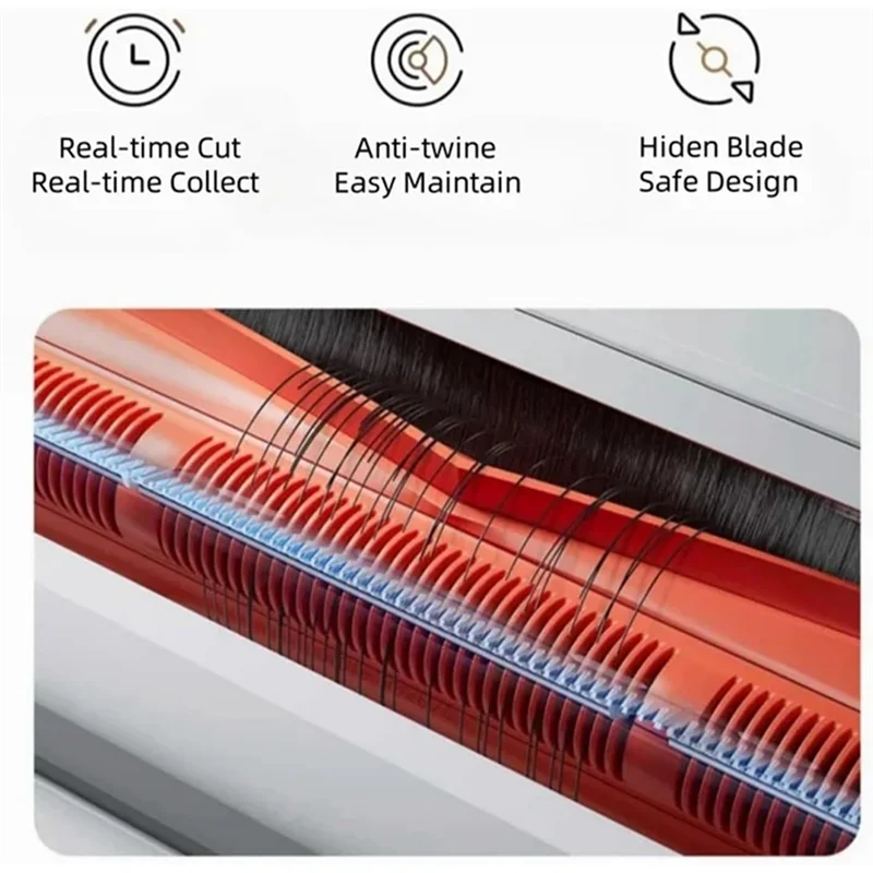 YCOC-Anti-Tangle Roller Pinsel Für XIAOMI Mijia M30/M30S/M40/H40/X10 +/X20 +/S10 +/S20 + X20 Max/X20 Pro Staubsauger Pinsel Image