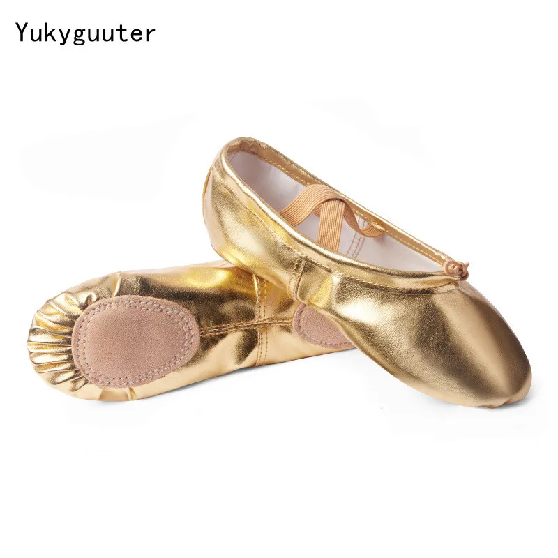 Mädchen Ballett Schuhe Gold Silber Weiche Sohle Ballett Tanz Hausschuhe Kinder Praxis Ballerina Schuhe Frau Gymnastik