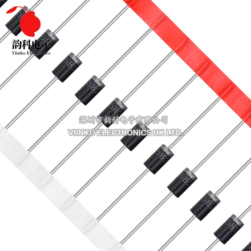 20 stücke 1 n5825 1 n5824 1 n5822 1 n5820 in5822 do-27 schottky diode Image