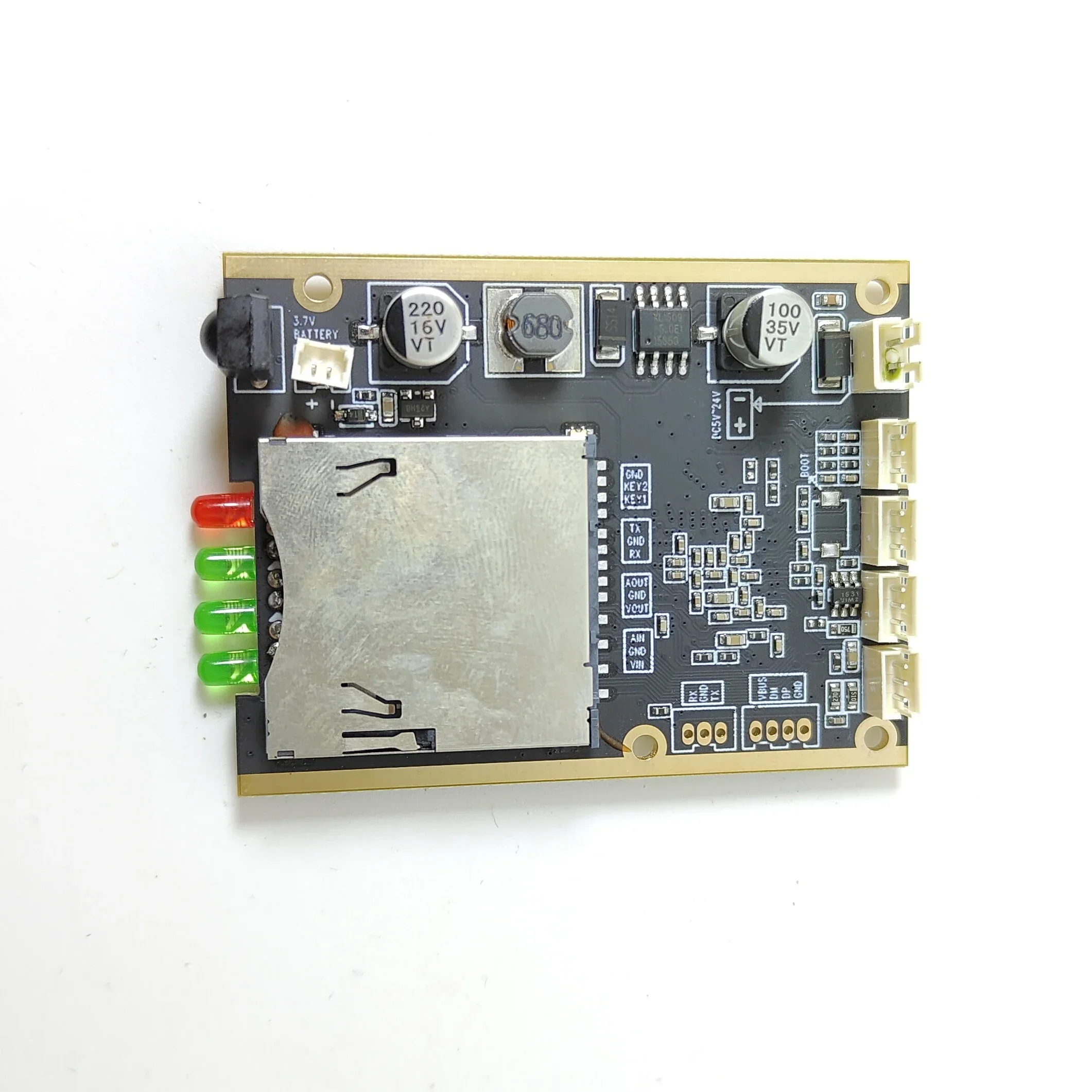 1ch PCB Board Mini DVR Modul Video Recorder Unterstützung für CVBS Sicherheit Kameras Video Board mit Licht Fernbedienung Image