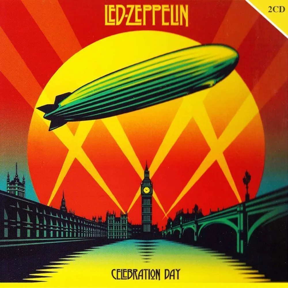 Led Zeppelin Live-CD | Aufnahme eines Konzerts zum Feiertag | 2CD Rockmusik-Sammlung | Nur verlustfreie Audio-Disc