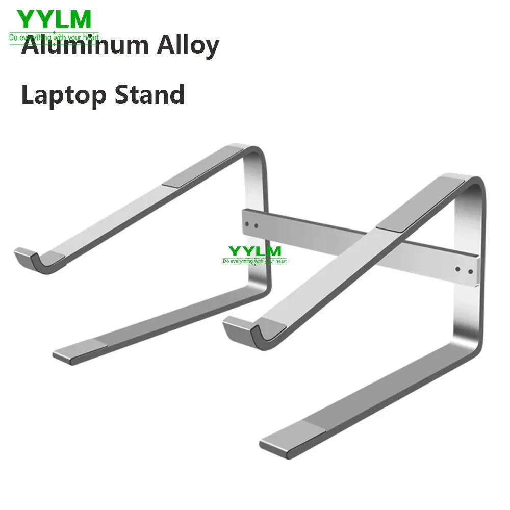 Aluminium Laptop Stand Notebook Riser Halter Für Macbook Air 13 iPad Pro Dell HP Lenovo Xiaomi Computer Tablet Unterstützung Ordinateur Image