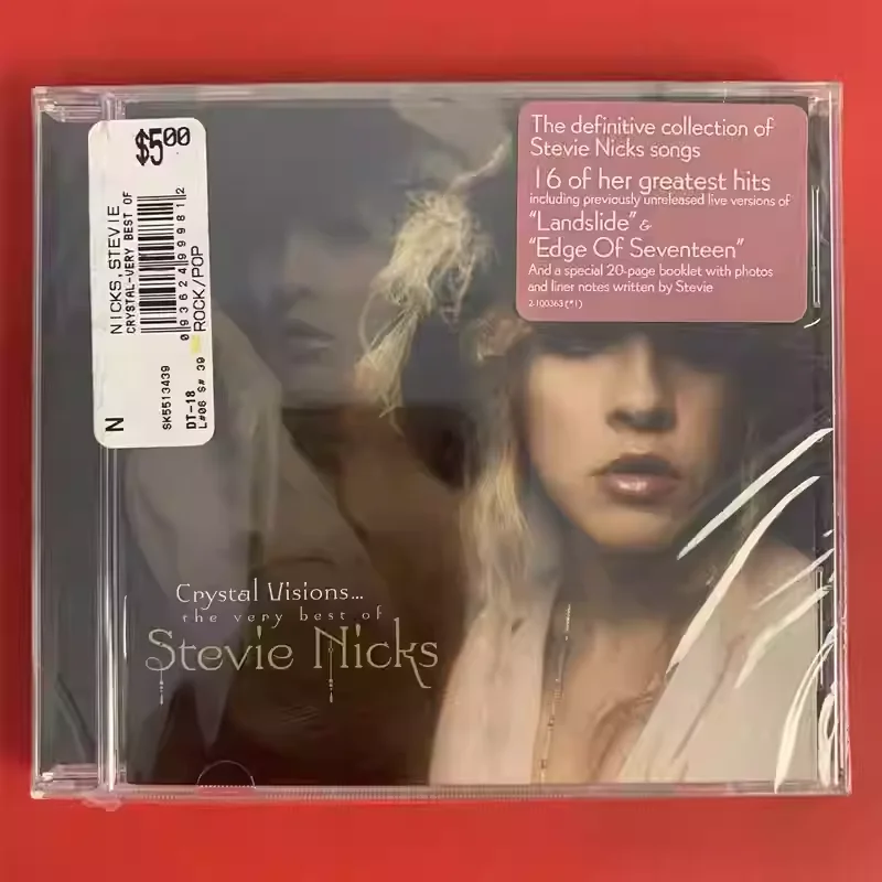CD Rock-Album Stevie Nicks Crystal Visions Das Beste von Stevie Nicks CD US-Edition Cosplay Walkman Auto-Soundtracks Box Geschenke Image