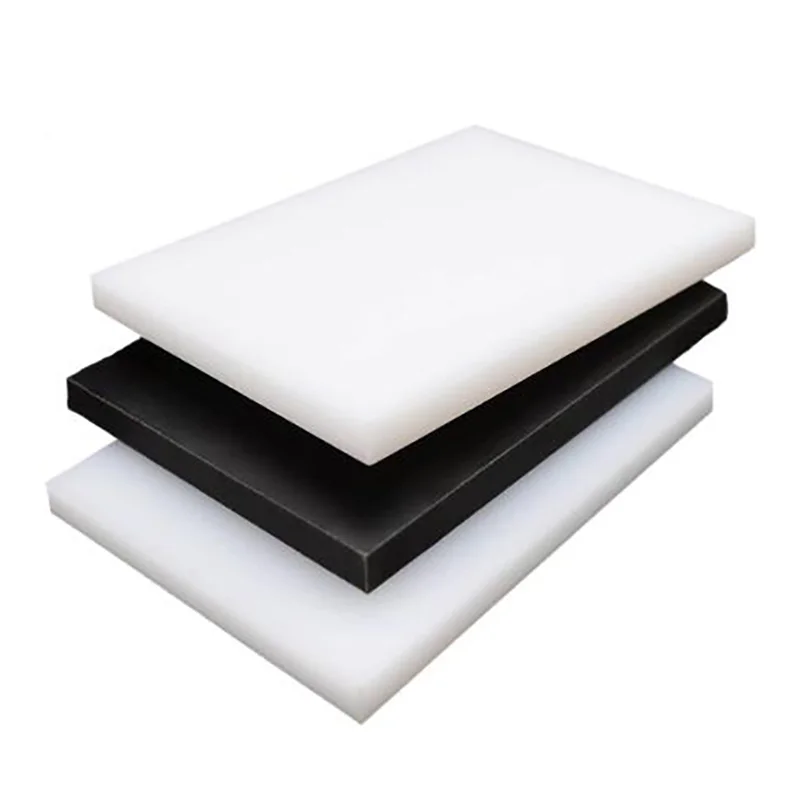 Acetal POM Sheet Polyoxymethylen Plate Sheet Weiß/Schwarz Image