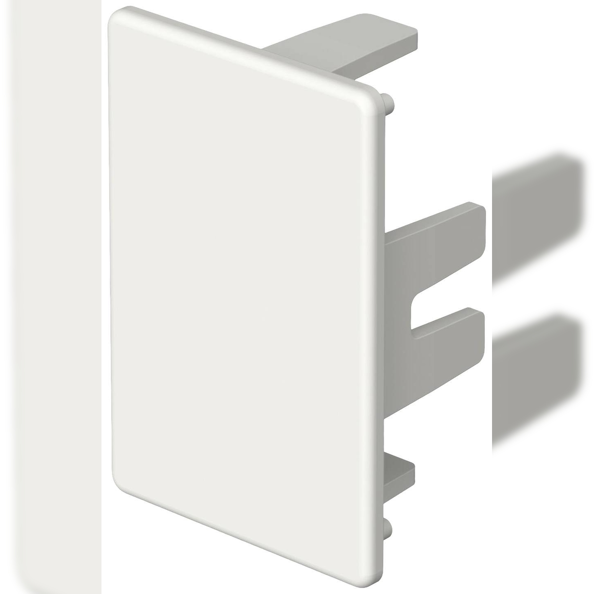OBO Bettermann 6193196 Endstück (B x H) 45 mm x 30 mm 10 St. Reinweiß Image