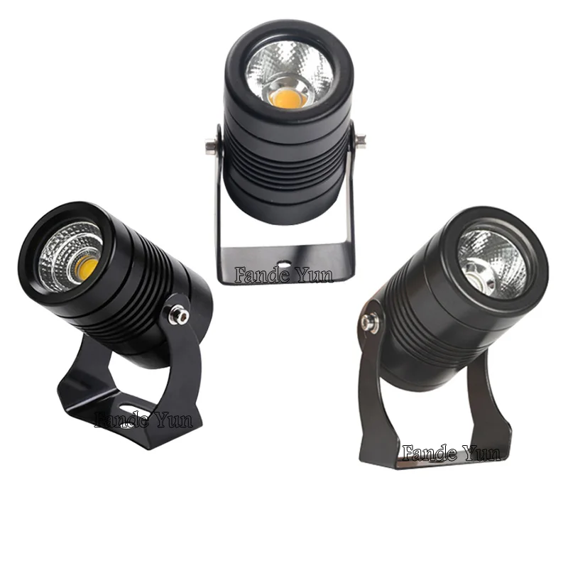 Lampe de jardin extérieure étanche IP65 LED COB, éclairage de jardin 5W 7W 10W, projecteurs de chemin de jardin AC110V220V DC12V