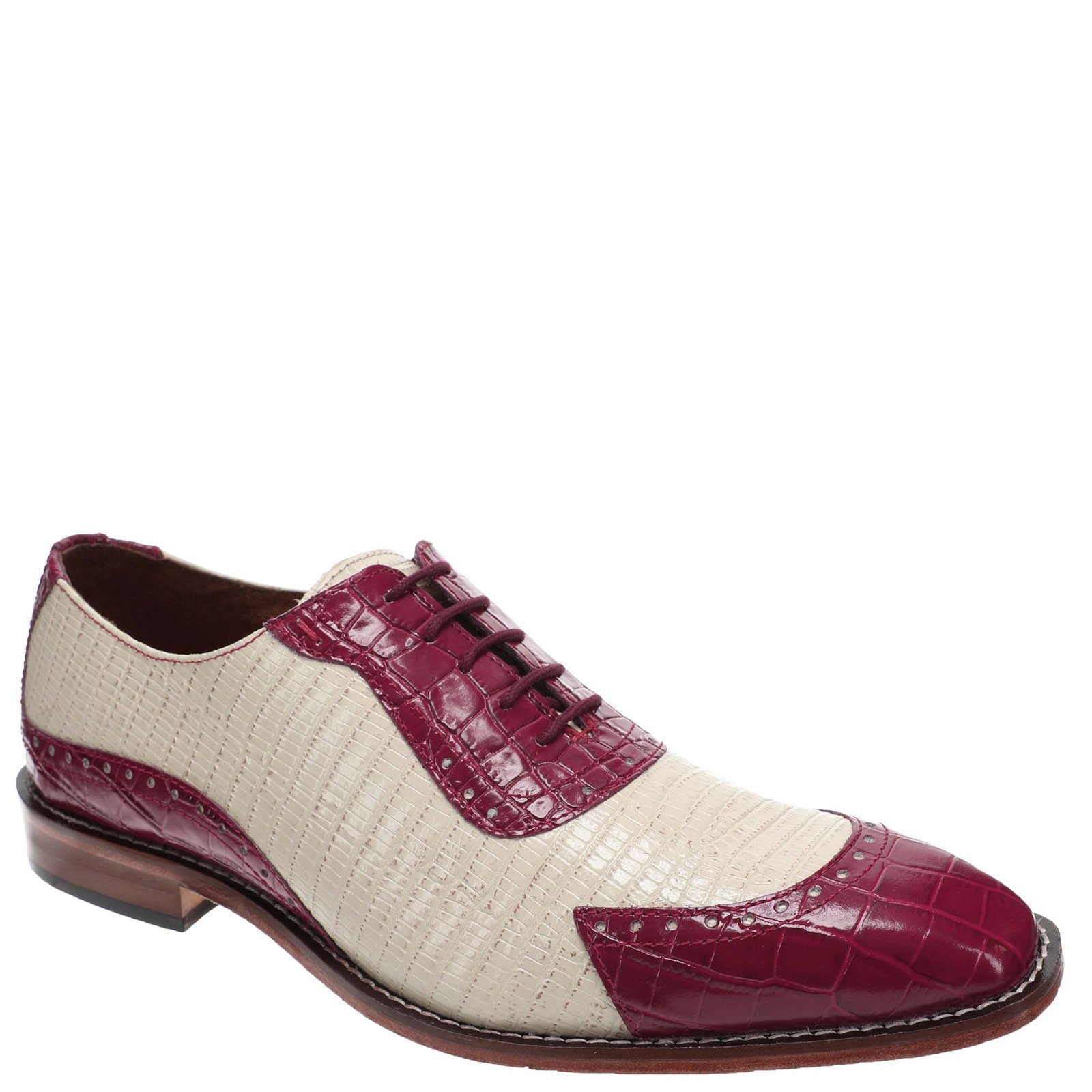 Stacy Adams Tarango - Mens 7 Red Oxford Medium