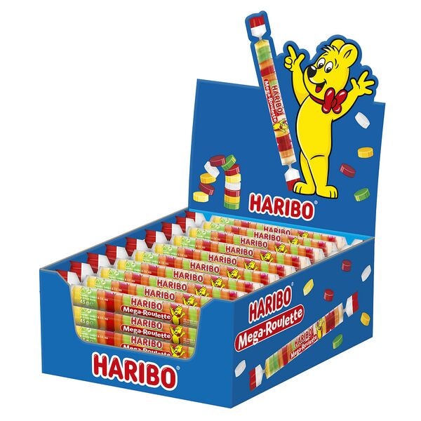 Haribo 40er-Pack Fruchtgummis »Mega-Roulette Fruchtgummis« á 45 g Image