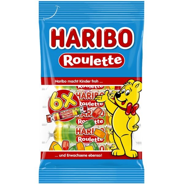 Haribo Fruchtgummi »Roulette« 6 x 25 g Image