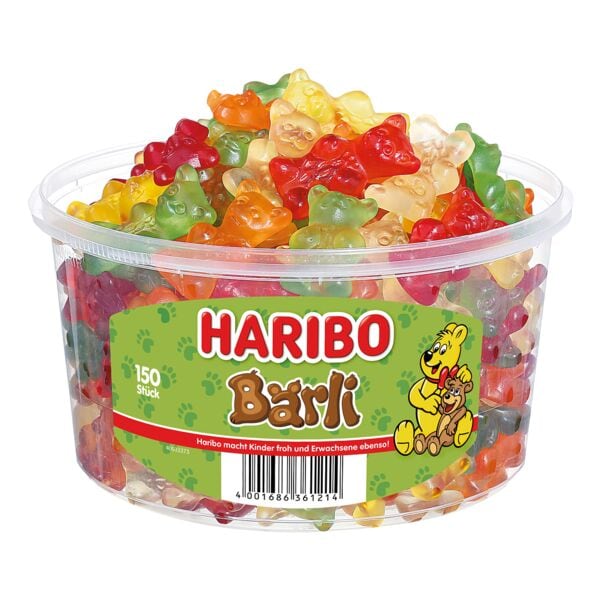 Haribo Fruchtgummi-Box »Bärli« 150 Stück gelb Image