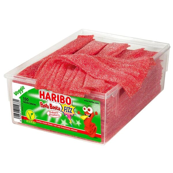 Haribo 150er-Pack Fruchtgummi »Pasta Basta Erdbeer« 7,5 g Image