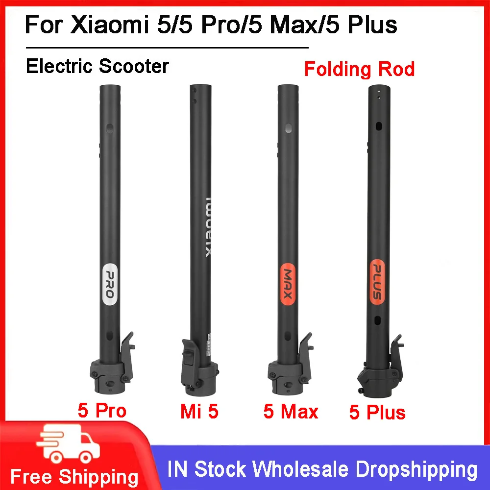 Elektrische Roller Original Klapp Pole Pole Basis Für Xiaomi 5/5 Pro/5 Max/5 Plus Heavy-Duty lenksäule Montage Zubehör Image