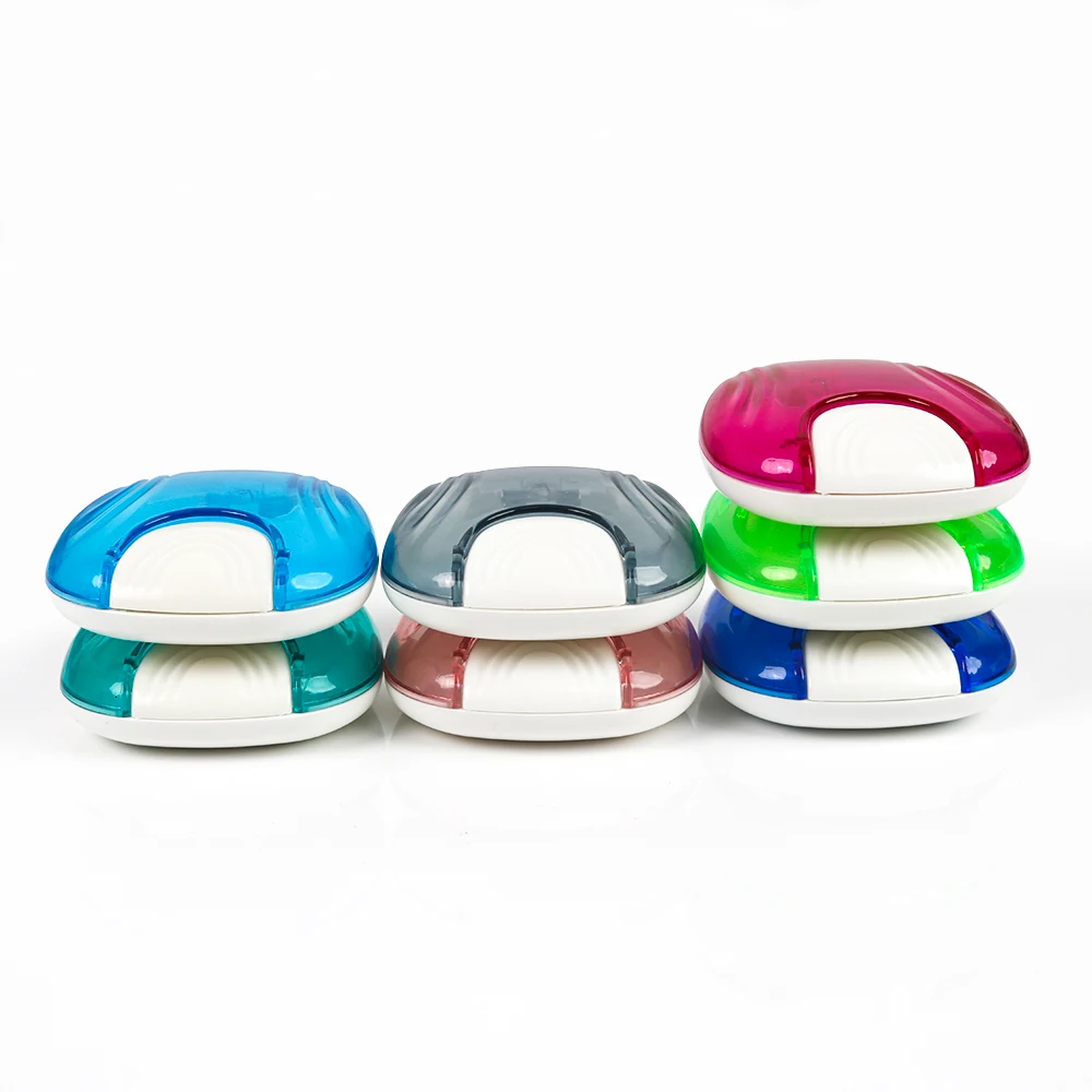 20 stücke Dental Prothese Box Prothese Tablett Box Dental Kieferorthopädische Hosenträger Retainer Fall Shell-Förmigen Schutzhülle Image