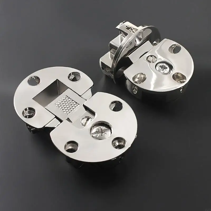 2 stücke Klappe Scharnier Ersatz 90 Grad Seite Drehen Achsen Einstellbare Schrank Tür Verdeckte Scharnier Tisch Drop Down Scharnier Image