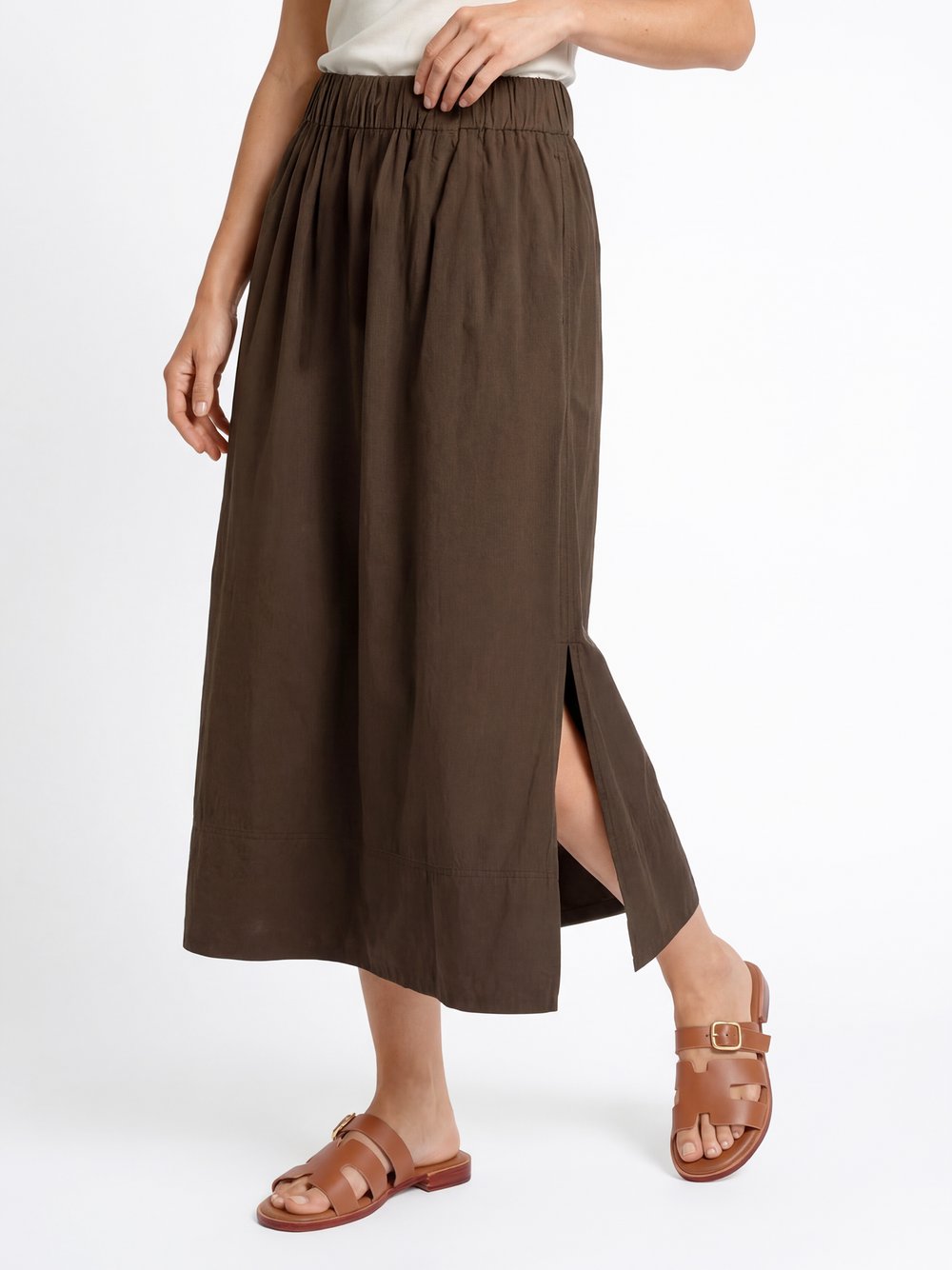 Marie Lund Maxirock Damen schoko, M