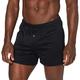 Hanro Mens Cotton Sporty Boxer Shorts, Black, X-Large