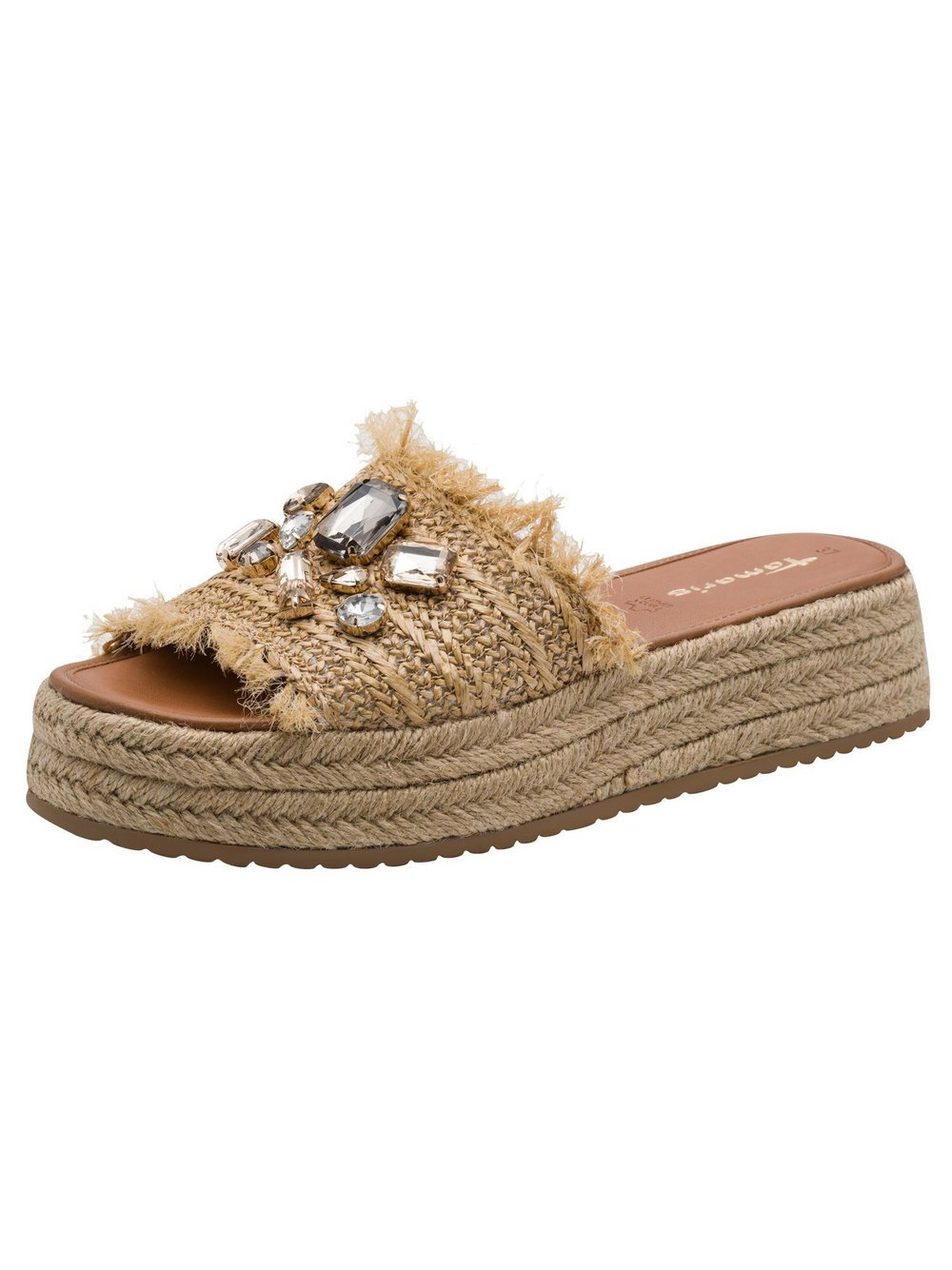 Tamaris Pantolette Damen beige, 37 Image