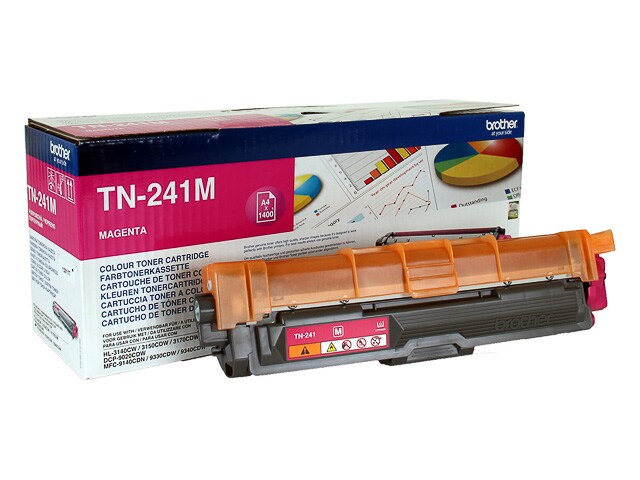 Laser/Kopierer BROTHER TN241M BROTHER HL3140 TONER MAGENTA ST Image
