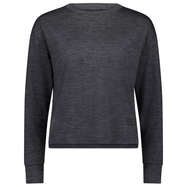 Mons Royale - Women's Zephyr Merino Tencel Boxy Long Sleeve - Merinoshirt Gr M grau