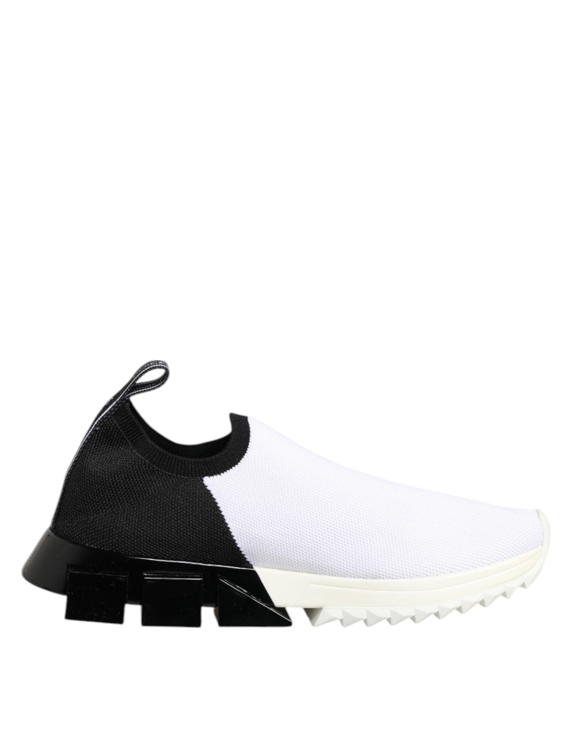 Dolce & Gabbana weiße schwarze Low Top Sorrento Sneakers Schuhe
